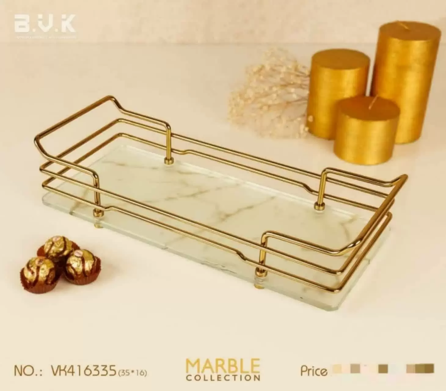 رولت کوچک طرح ماربل 416335 bvk  کد  019759